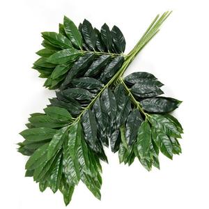 Hojas Artificiales Pequeñas Personalizadas de <span class=keywords><strong>Mango</strong></span>, Coloridas, Adornos para Hogar y Jardín, Hojas Artificiales Verde Hierba - Product Image 4