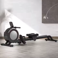 Rameur intelligent en bois massif unisexe pour usage domestique, contrôle magnétique, pliable, super brûleur de graisse, exercice aérobie, remise en forme