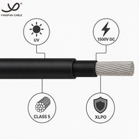 PV1-F Solarkabel 1x10mm² DC 1500V Verzinntes Kupfer Wetterfestes Photovoltaik-Kabel für Dach-Solarsysteme