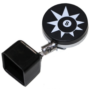 Phụ Kiện Bi-a Cầm Tay Có Thể Thu Vào Snooker <span class=keywords><strong>Pool</strong></span> Cue Phấn Giữ Với Đai Clip - Product Image 1