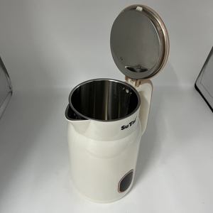 Bouilloire électrique double en acier inoxydable à ébullition rapide, directement de l'usine, idéale pour le bureau et la salle de pause - Product Image 4