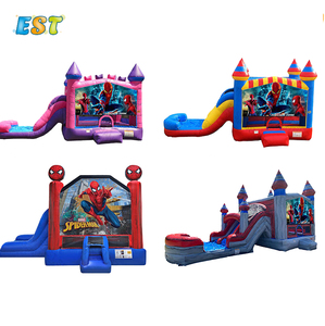 Château gonflable gonflable de castilo, château gonflable de saut de hupfburg château gonflable commercial - Product Image 2