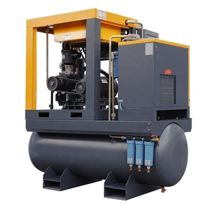4 in Oneスクリュータイプエアコンプレッサー7.5 kw 3フェーズ220ボルト60hz 16barスクリューコンプレッサー付きドライヤータンク付き15kw 20hp 22kw 30hp 50hp - Product Image 6