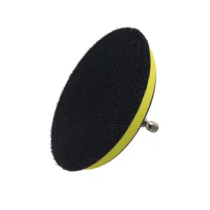 Наждачная Подложка для шлифовального диска, 3 дюйма, 100 мм, самоклеящиеся абразивные диски для шлифовальных станков или сверл