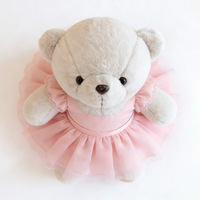 Ours en peluche blancs personnalisés, nouveau design 2026, jouets en peluche ours en gros, adorables ours en peluche pour enfants