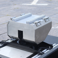 Châssis de robot chenillé électrique TinS-8 avec plateforme rotative PTZ