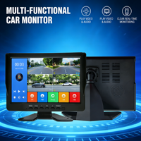 Cámara para Vehículos Especiales ODM/OEM de 10.1 Pulgadas y 4 Canales con GPS, Visión Nocturna, Pantalla IPS, Grabación en Bucle, Almacenamiento de 32G/64G/128G, Universal