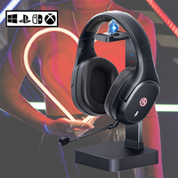 Casque de jeu numérique sans fil ZFX 2.4G+BT pour PC, PS4/PS5, Xbox avec station de charge