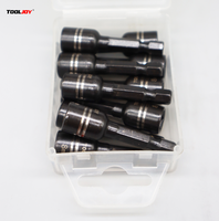 TOOLJOY OEM ODM Jeu de douilles à cliquet magnétiques de 8 mm en acier S2 avec embout hexagonal pour réparation automobile et construction