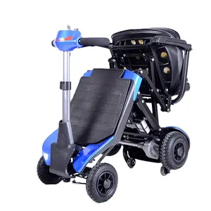 Электрический скутер с дистанционным управлением, функция автоматического складывания для пожилых людей, электронный CE унисекс, 24 В, 20 км