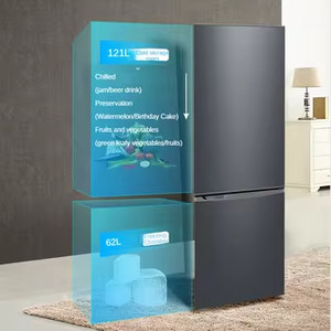 Refrigerador de Doble Puerta con Enfriamiento Directo, Minimalista, para el Hogar, Ideal para Familias, en Oferta - Product Image 6