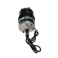 Moteur à moyeu à couple élevé de 16 pouces, 48V 1000W avec frein électromagnétique, pneu tout-terrain agricole profond pour véhicule ATV