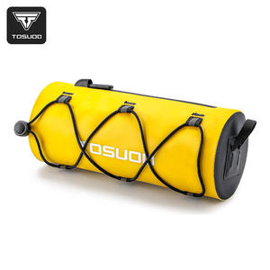 TOSUOD Lightweight Road Bike Direct Drive Waterproof Durable Bicycle Handlebar Bag Fashion Yellow Travel Cycling Bag on Stock