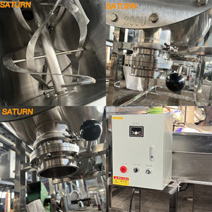 Horizontal Ribbon Mixer Price Mushroom Substrate Mixer Soy Sauce Powder Mixer 300kg Industrial Ribbon Mixer <strong>Mixing</strong> Machine - Product Image 5