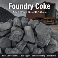 Coke de fonderie à haute teneur en carbone fixe de qualité supérieure avec faible humidité pour la fusion du fonte et les travaux de fonderie
