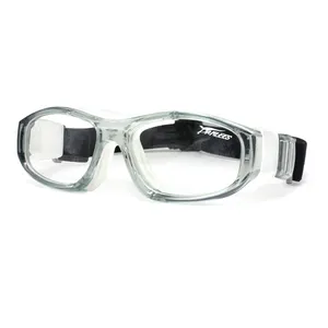 Großhandel beste rezept sport brille für basketball-Best Price Ball Sports Eyewear Prescription Volleyball Goggles Clear Lens Glasses Fun Glasses For Kids