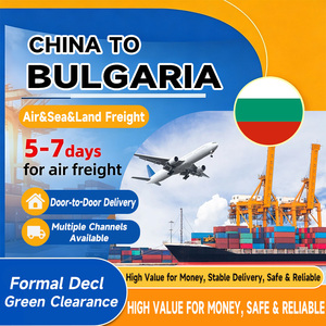 ผู้ให้บริการขนส่งสินค้าจีนไปบัลแกเรียแบบ DDP DDU ทางอากาศ ทางทะเล ทางรถไฟ ทางรถบรรทุก LCL FCL ส่งถึงหน้าประตูบ้าน โซเฟีย วาร์นา บูร์กัส สำหรับสินค้าที่มีความสำคัญ - Product Image 1