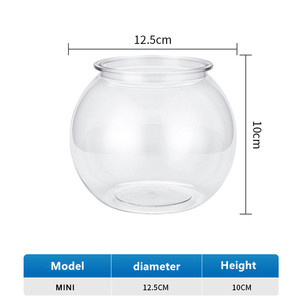 Réservoir de poissons rouges paysage Transparent 4 tailles réservoir de tortue Aquarium matériel pour animaux de compagnie réservoir d'aquarium - Product Image 4