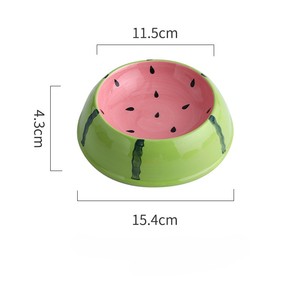 Tazón de Cerámica para Gatos con Diseño Bonito y Ecológico, de Alta Calidad, para Protección del Cuello, para Comida y Agua, Comedero para Mascotas - Product Image 1