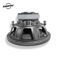 Subwoofer Aluminium mobil, Speaker Woofer profesional 12 inci 600W untuk Audio mobil 0512A-600W CA