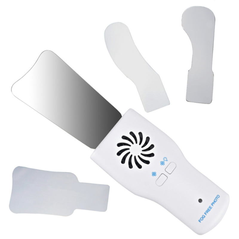 Стоматологические зеркала для полости рта, светодиодное бездымное фотозеркало, Ортодонтические отражатели из нержавеющей стали