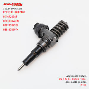 หัวฉีดน้ำมันดีเซล 0414720363 รุ่น 038130073BN 038130073BL 038130079TX หัวฉีดปั๊ม UIS สำหรับเครื่องยนต์ VW Audi Skoda Seat 1.9 TDI - Product Image 1