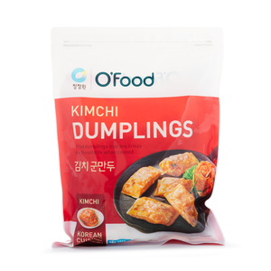 O'Food Dumplings Coreanos con Kimchi 680g, Mandu Congelados Auténticos para Venta al por Mayor, Dumplings Fritos Crujientes Premium, Exportación de Cocina Coreana - Product Image 1