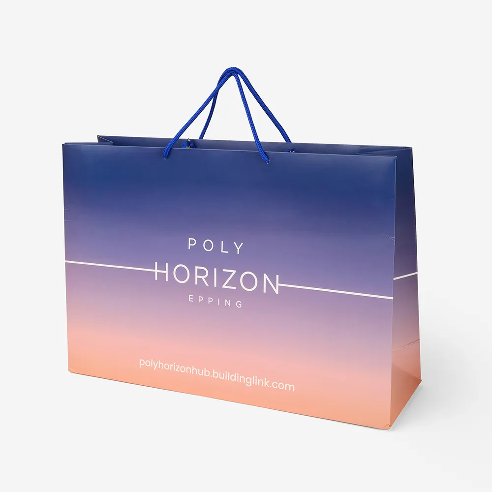 Impresión de logotipo personalizado bolsa de papel de compras de ropa y zapatos de embalaje barato lavable bolsa de papel de regalo