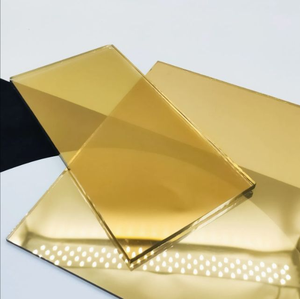 Hojas <span class=keywords><strong>de</strong></span> vidrio <span class=keywords><strong>de</strong></span> color dorado para <span class=keywords><strong>arquitectura</strong></span> <span class=keywords><strong>de</strong></span> <span class=keywords><strong>diseño</strong></span> <span class=keywords><strong>de</strong></span> interiores, para baño al aire libre - Product Image 4