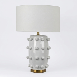 Lampe de table décorative en céramique <span class=keywords><strong>Simig</strong></span> Lighting, style moderne et luxueux, pour chambre à coucher, chambre d'hôtel, table à manger - Product Image 2