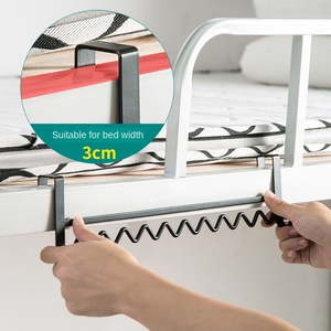 Metal Dormitory Storage and Finishing Wave <b>Drying</b> <b>Rack</b> Hanger Hook for Upper and Lower Bed Bedside Hanger for Tools - Product Image 2