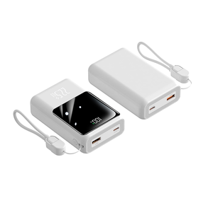 Batería Externa de Alta Capacidad 20000mAh con Carga Rápida PD22.5, Cable Integrado, Estación de Carga - Product Image 3