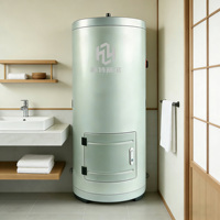 Réservoir d'eau solaire pressurisé de 100 L avec échangeur de chaleur à double serpentin et cuve émaillée pour capteur solaire à plaque plate