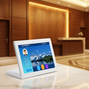 Pantalla Publicitaria en Forma de L de 10.1 Pulgadas, Sistema de Quiosco POS con Luz LED POE, PC Digital Android L102T - Product Image 1