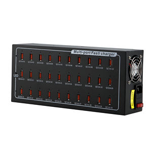 Estación de Carga Rápida Multifunción QC3.0 de <span class=keywords><strong>200W</strong></span> y 10 Puertos, Cargador Inteligente de Escritorio, Estación de Acoplamiento USB 10/20/30/40/60 para Teléfonos - Product Image 4