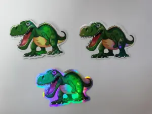 Custom Holographic Stickers Labels Vinyl Individual Die Cut Label Stickers With Your Design