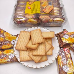 Biscuits au sel de mer/cracker au fromage, fins et croustillants, à base de blé fermenté, en carton en vrac - Product Image 2