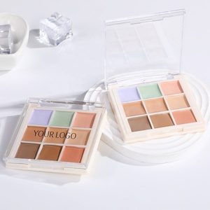 Logo personnalisé visage fond de teint crémeux correcteur marque privée haute couverture correcteur sous les yeux maquillage correcteur Palette - Product Image 4