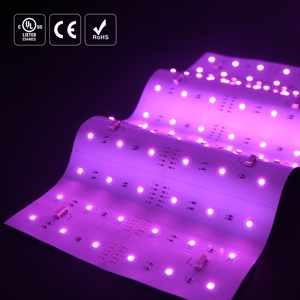 Raymates chuyên nghiệp RGBW 4-in-1 <span class=keywords><strong>LED</strong></span> linh hoạt tấm cuttable 500x250mm thay đổi màu sắc bảng điều khiển bán lẻ thanh khách sạn App kiểm soát IP20 - Product Image 3