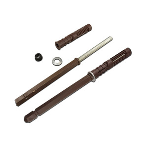 <b>Concealed</b> Shelf Support With Hidden Inserts 10x100mm 12x120mm 10x145mm Easy Installation For Wooden Board Connectors - Product Image 2