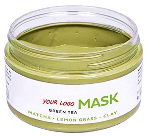 GMPC-<span class=keywords><strong>mascarilla</strong></span> de arcilla para la piel, eliminador de espinillas blanqueadoras, hierba de limón, té verde, desintoxicación, OEM ODM - Product Image 6