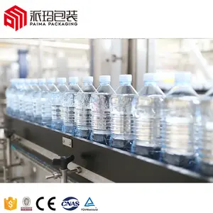 Complete Full Automatic 3 in 1 Plastic Bottle Pure Mineral Water Production Line / Water Filling Machine