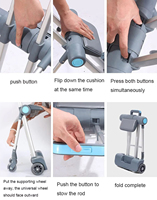 Nouvelle valise pour enfants grande capacité de stockage Gadget deux en un poussette étui de voyage matériel sûr Gadget enfants poussette