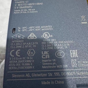 Module PLC 6es7136-6ra00-0bf0 Et200sp F-rq d'origine, neuf - Product Image 3