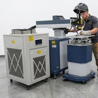 Nouvelle machine de soudage au laser de type table automatisée CNC ADM 600W haute précision pour les réparations de moules de précision