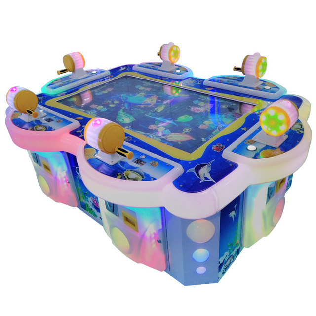 Earn Money Game 6 Player Fishing Game Machine Fish Hunter Arcade Games Machine