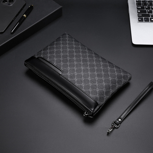 Bolso de Mano Ejecutivo para Hombre, de Alta Calidad, con Ranuras para Tarjetas, Ligero, con Correa de Muñeca Extraíble de PU Impermeable - Product Image 3
