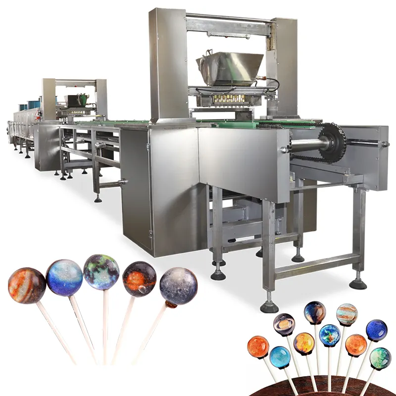 Lollipop Confectionery Production Line Small Candy Packing Machine