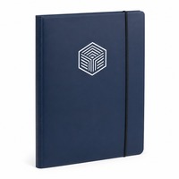 Dossier de documents A4 personnalisé avec impression de logo, fournisseur de cadeaux promotionnels d'entreprise