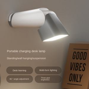 Lámpara de Mesa Multifuncional Nueva de Fábrica, Lámpara de Pared Plegable Portátil para Camping, Lámpara de Lectura LED Recargable para Estudiantes - Product Image 2